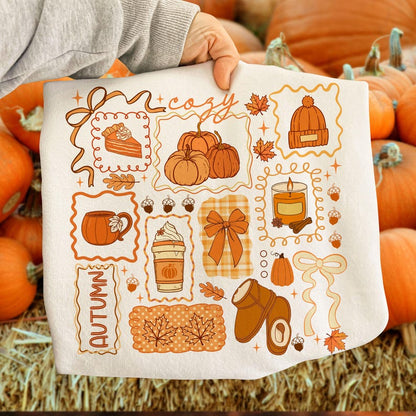 Cozy Season – Girly Fall – Lace Fall Cozy Season Bow