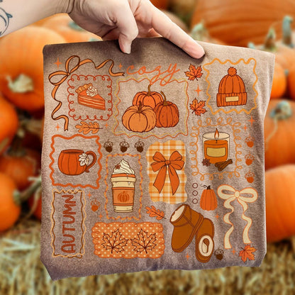 Cozy Season – Girly Fall – Lace Fall Cozy Season Bow garment preview