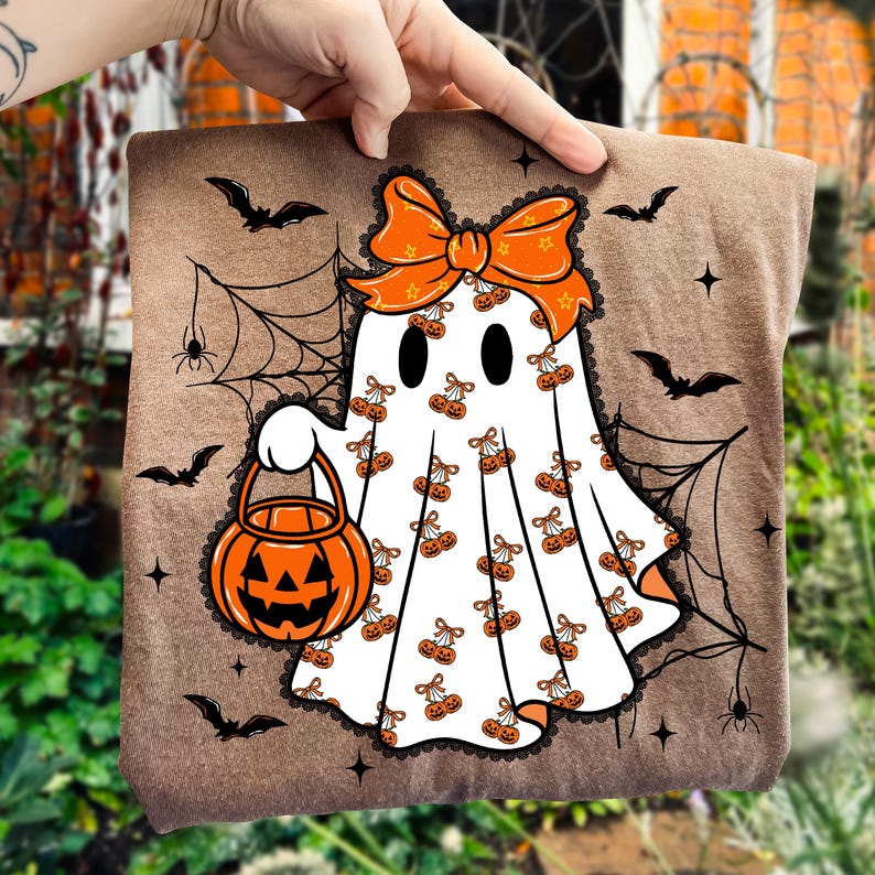 Lace Ghost Coquette – Ghost Halloween – Girly Ghost Lacey Ghost