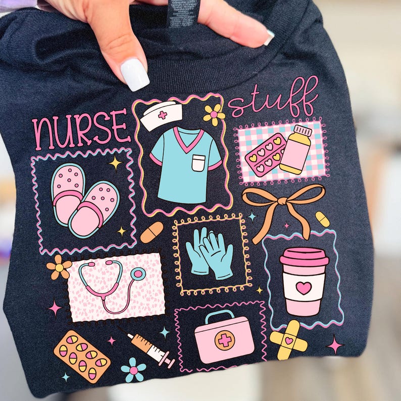 Nurse Stuff – Registered Nurse – Preppy Nurse Design garment preview