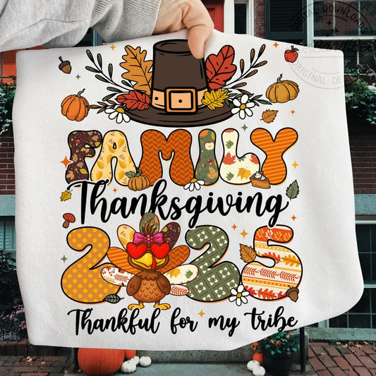 Family Thanksgiving 2025 – Funny Turkey Family Reunion Shirt – Matching Thanksgiving