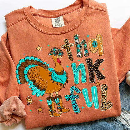 Howdy Fall Western – Thankful – Fall Boho alternate preview