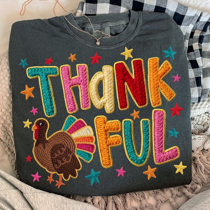 Thanksgiving Faux Yarn – Thankful Thanksgiving – Thankful