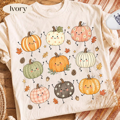 Cute Pumpkin – Fall Pumpkin Patch – Dancing Pumpkins Design