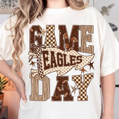 Game Day – Football Design – Custom Mascot