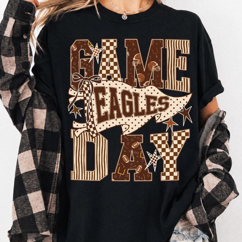 Game Day – Football Design – Custom Mascot garment preview