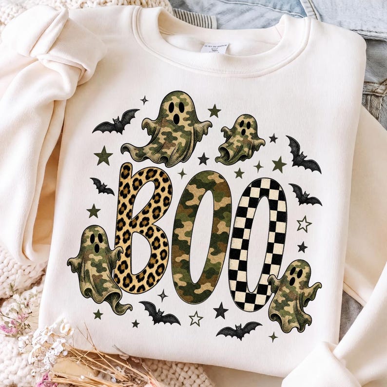 Boo – Halloween Design – Ghost