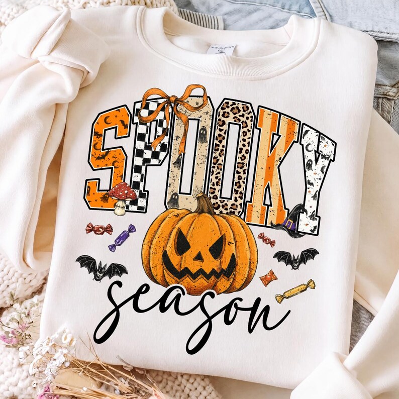Spooky Season – Halloween Design – Jack O Lantern garment preview