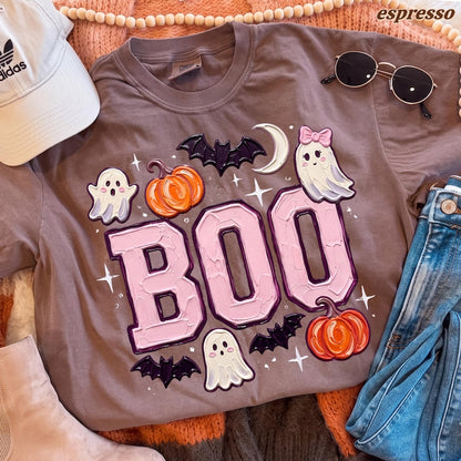 Boo – Halloween Design – Cute Ghost