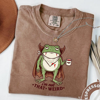 Vampire Frog – Funny Halloween – Frog garment preview