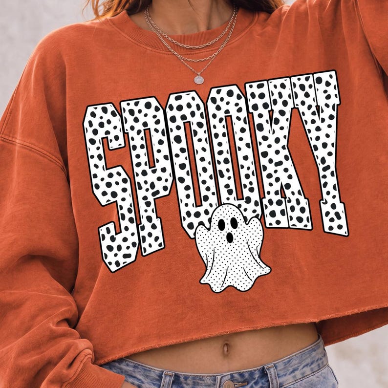 Spooky – Halloween Design – Cute Ghost garment preview