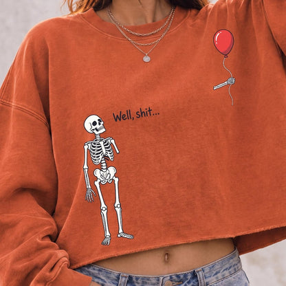 Funny Halloween – Skeleton – Spooky Season garment preview