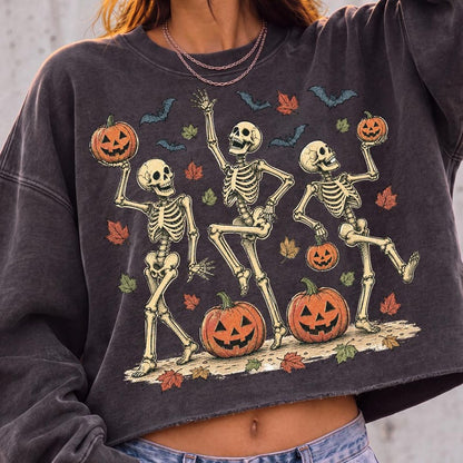 Dancing Skeleton – Halloween – Jack O Lantern