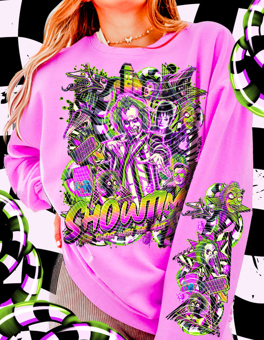 DTF Transfer Showtime Chaos Halloween Edition