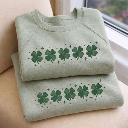Embroidered Shamrock St. Patrick’s Day Lucky Clover #2