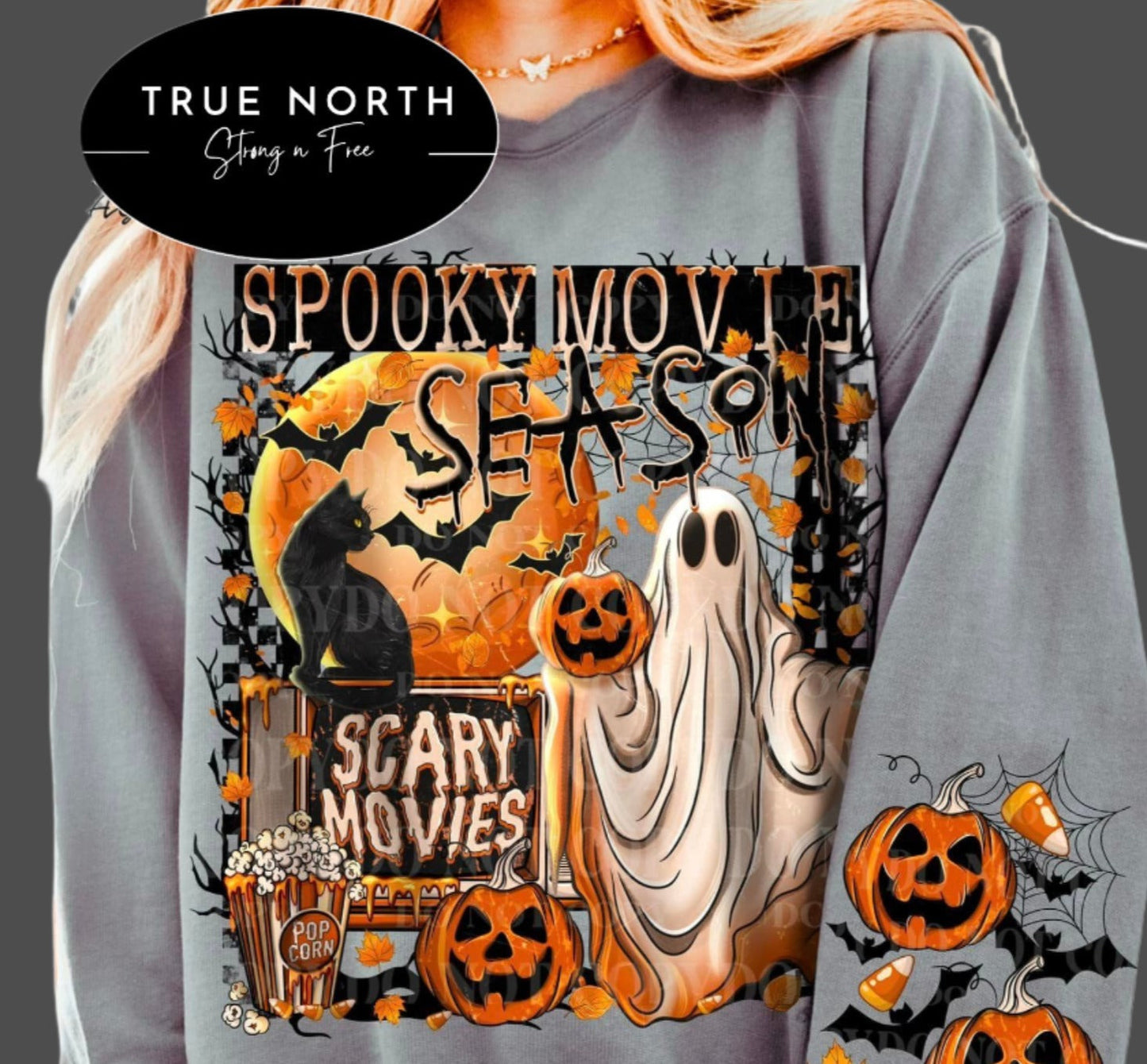 Sweatshirt Or T-Shirt  Fall  Halloween Spooky Season