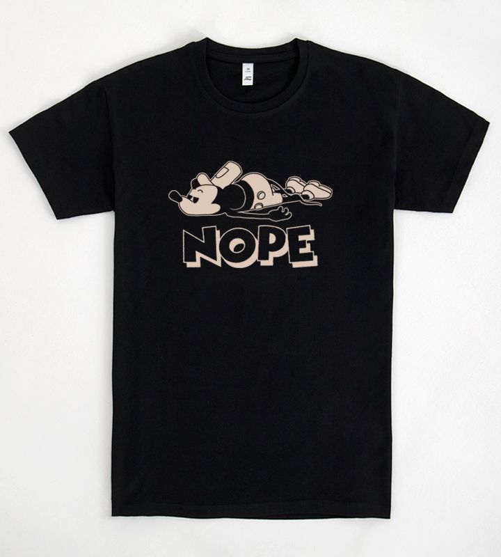 T-Shirt or Sweatshirt Vintage Mouse NOPE Steam Boat Willy