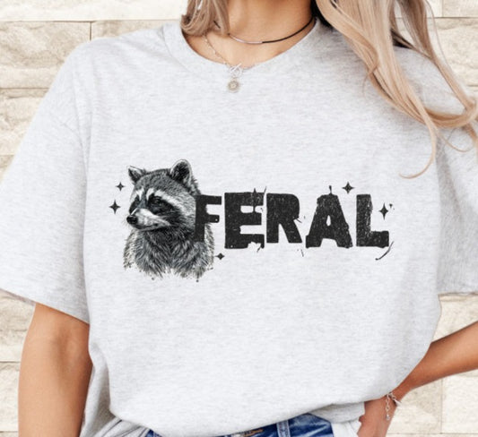 DTF Transfer Country Feral - Racoon Popular