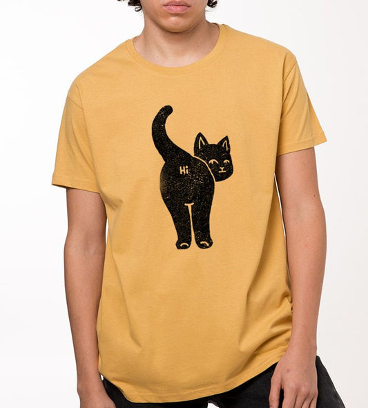 Cat Bum HI T-Shirt or Sweatshirt - Funny and Cute