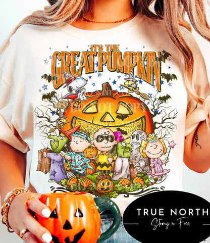 DTF Transfer Fall Halloween The Great Pumpkin