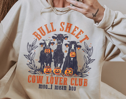 DTF Transfer Western Cows Bull Sheet Cow Lover Club