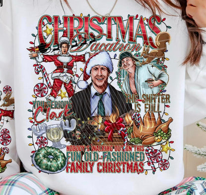 DTF Transfer Christmas Vintage Oh Clark / Fun Old Fashion Christmas