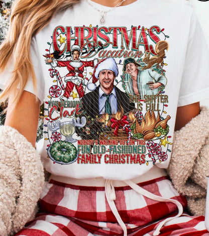 DTF Transfer Christmas Vintage Oh Clark / Fun Old Fashion Christmas