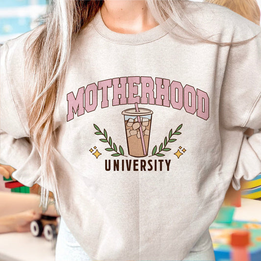T-Shirt Or Sweatshirt Hoodie  Vintage Motherhood University