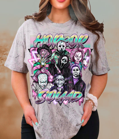 T-Shirt Or Sweatshirt / Hoodie Fall Halloween  Horror Squad