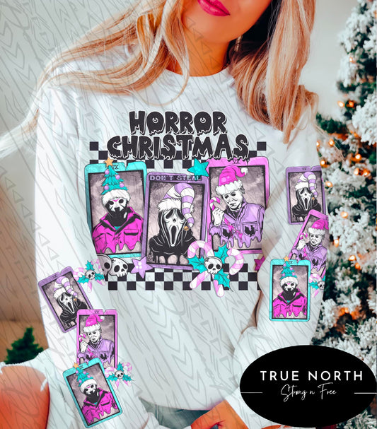 DTF Transfer Halloween Horror Christmas