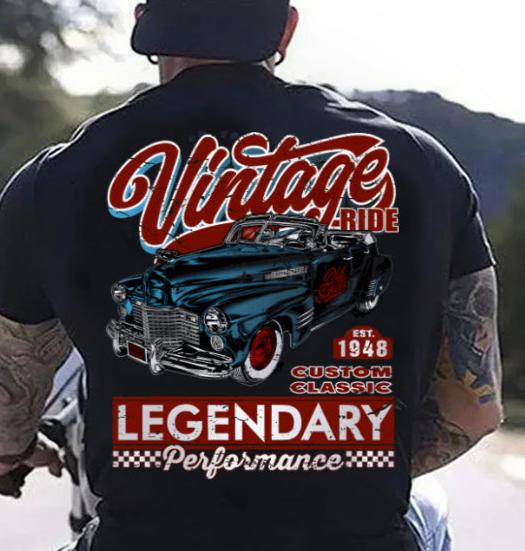 Sweatshirt Hoodie or T-Shirt Gear Heads Old Vintage Legendary