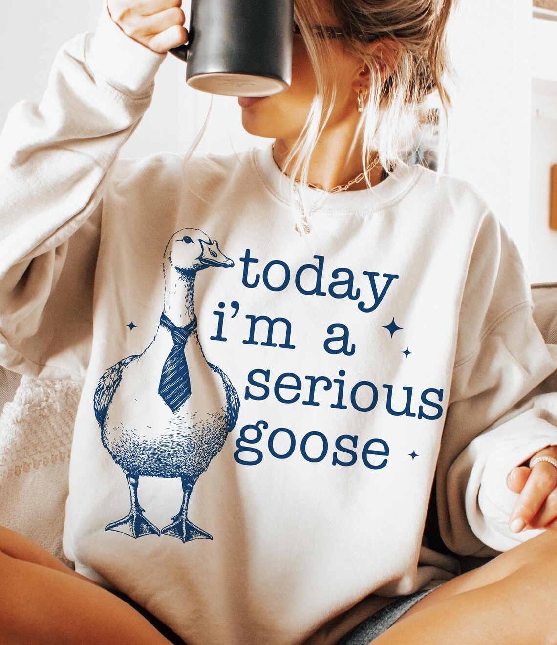 DTF Transfer Today I’m a Serious Goose