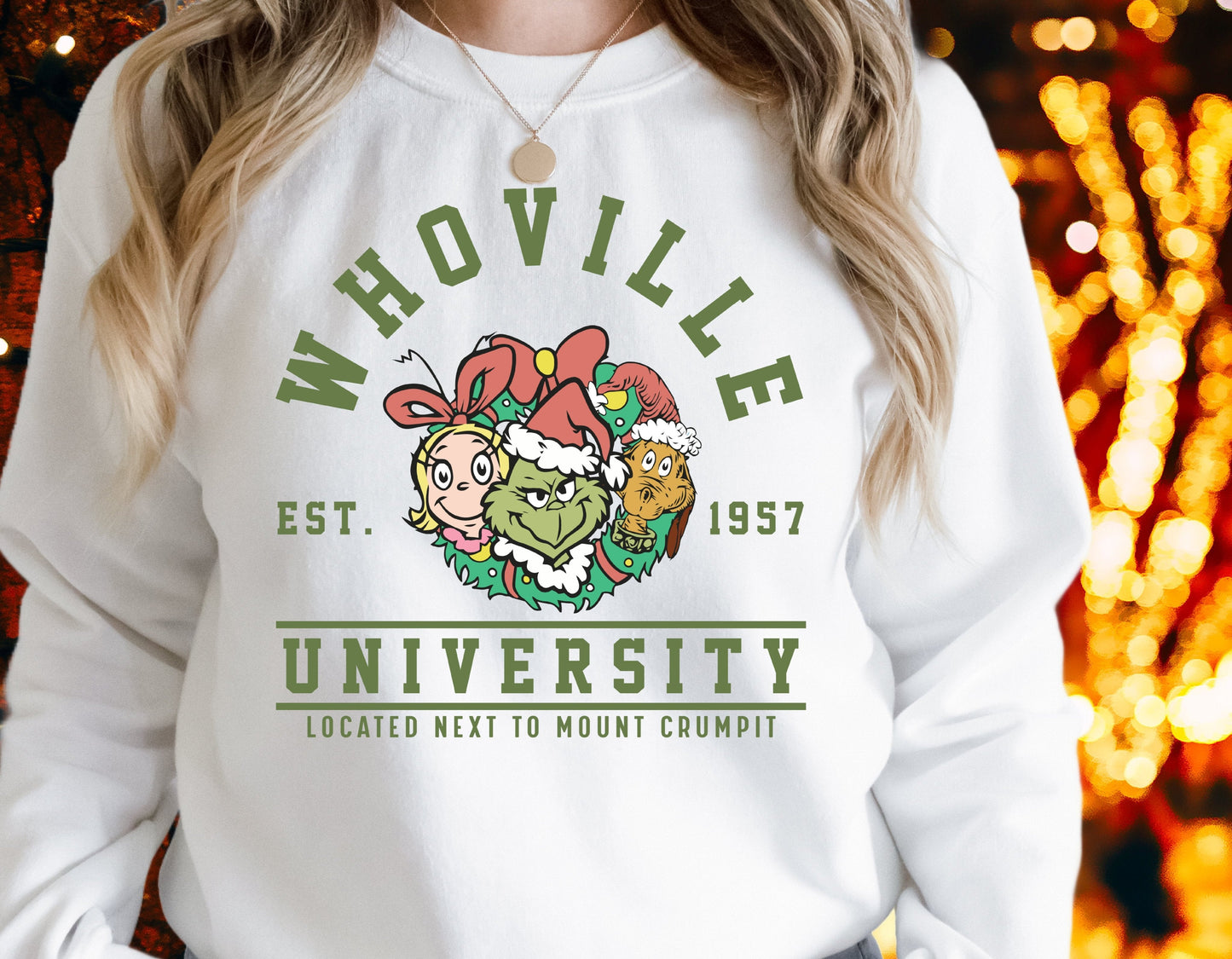 Sweatshirt Or T-Shirt Or Hoodie  Christmas Whoville University