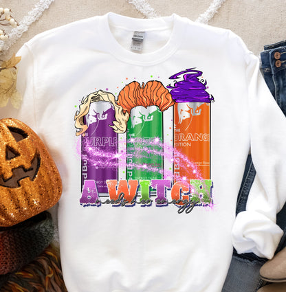 Sweatshirt Hoodie T-Shirt Fall Witch Needs Her Energy