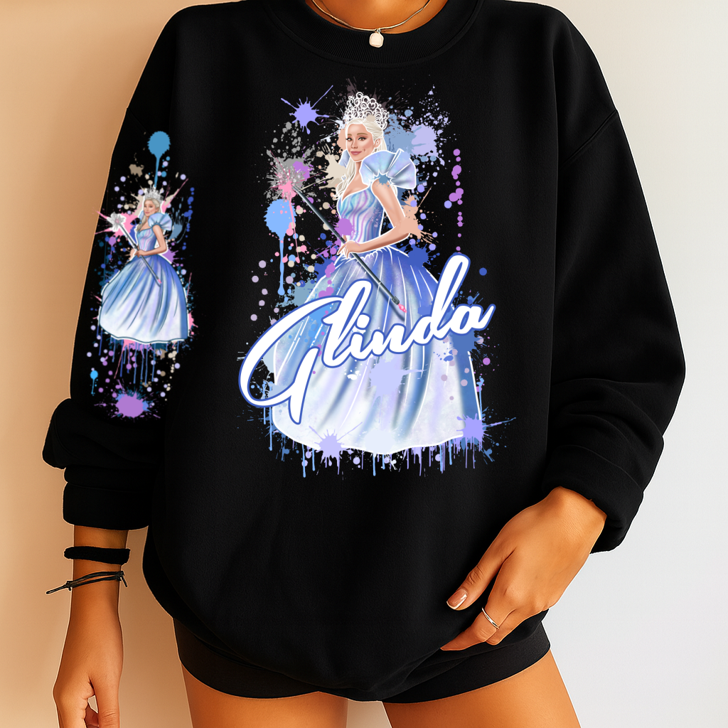 DTF Transfer Glindaa Magical Fairy Godmother Design