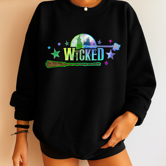 DTF Transfer Wickedd Moon Silhouette Graphic