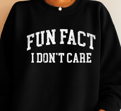 DTF Transfer Fun Fact I Don’t Care