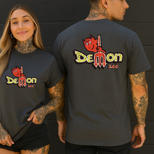 DTF Transfer Demon 340 Vintage Muscle Car