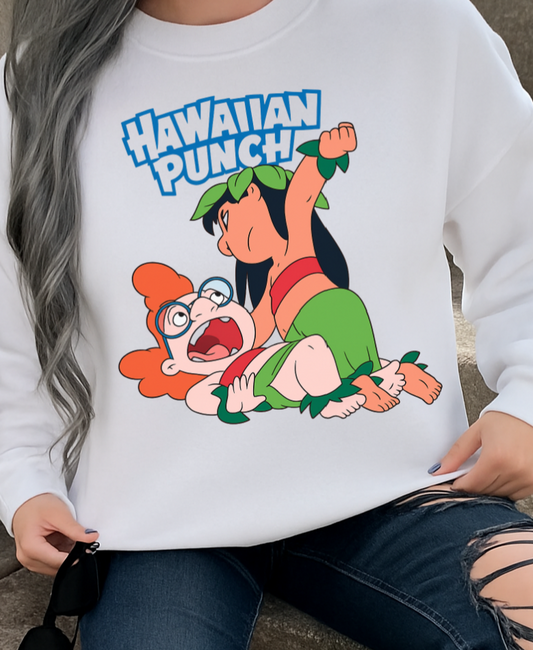 DTF Transfer Hawaiian Punch Funny Cartoon Design