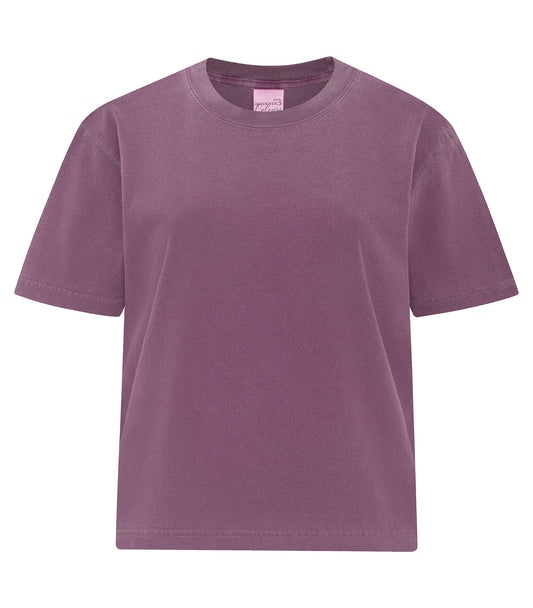 ATC AUTHENTIC COLOURS™ GARMENT-DYED HEAVYWEIGHT LADIES’ BOXY T-SHIRT - ATC1700L
