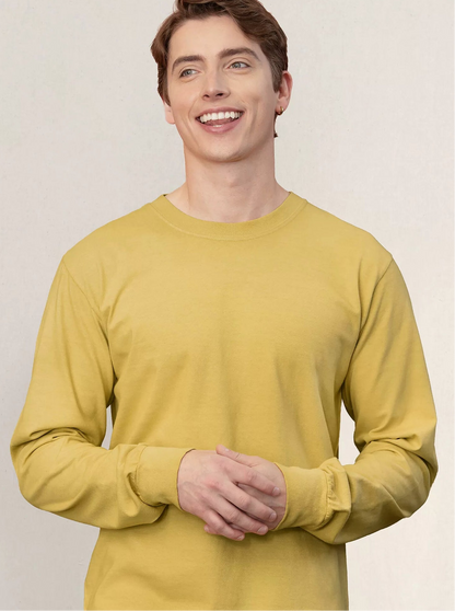 ATC AUTHENTIC COLOURS™ GARMENT-DYED HEAVYWEIGHT LONG SLEEVE TEE - ATC1715