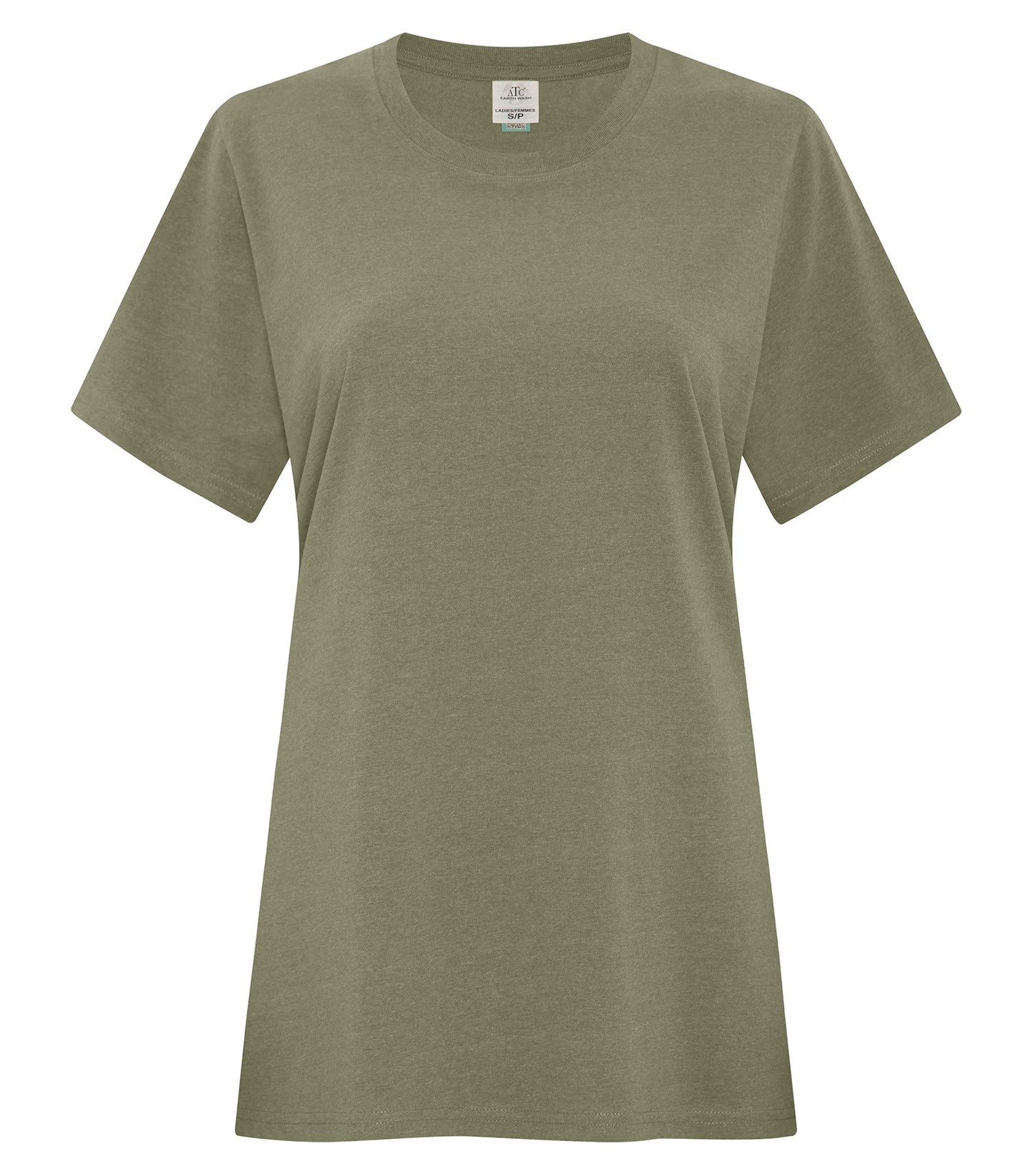 ATC™ EARTH WASH® CVC LADIES' TEE - ATC6040L