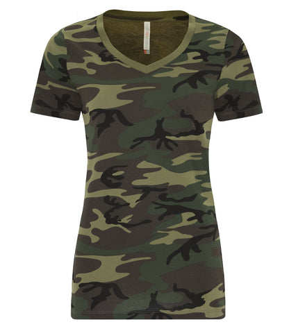ATC™ EUROSPUN® RING SPUN V-NECK LADIES' TEE - ATC8001L