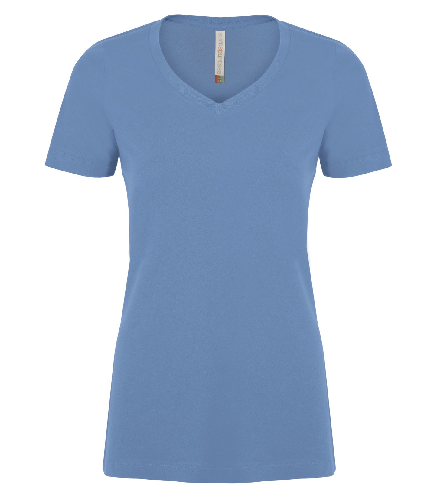 ATC™ EUROSPUN® RING SPUN V-NECK LADIES' TEE - ATC8001L