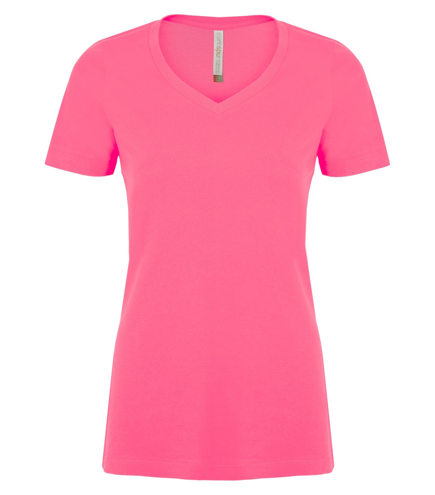 ATC™ EUROSPUN® RING SPUN V-NECK LADIES' TEE - ATC8001L