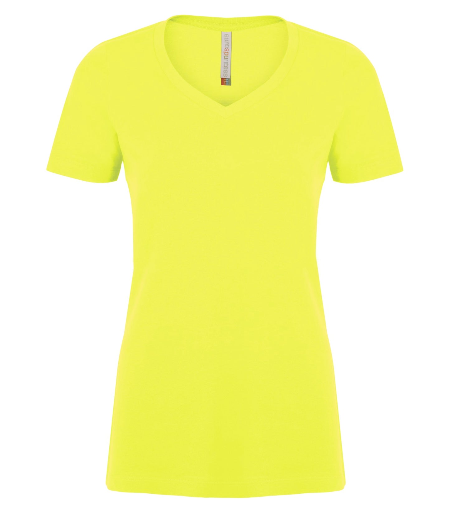 ATC™ EUROSPUN® RING SPUN V-NECK LADIES' TEE - ATC8001L