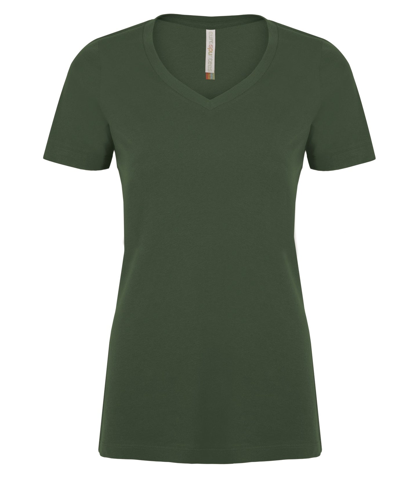 ATC™ EUROSPUN® RING SPUN V-NECK LADIES' TEE - ATC8001L