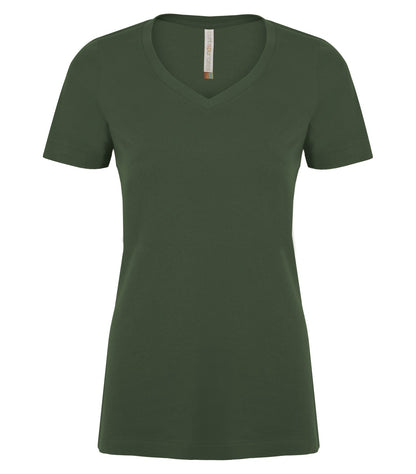 ATC™ EUROSPUN® RING SPUN V-NECK LADIES' TEE - ATC8001L