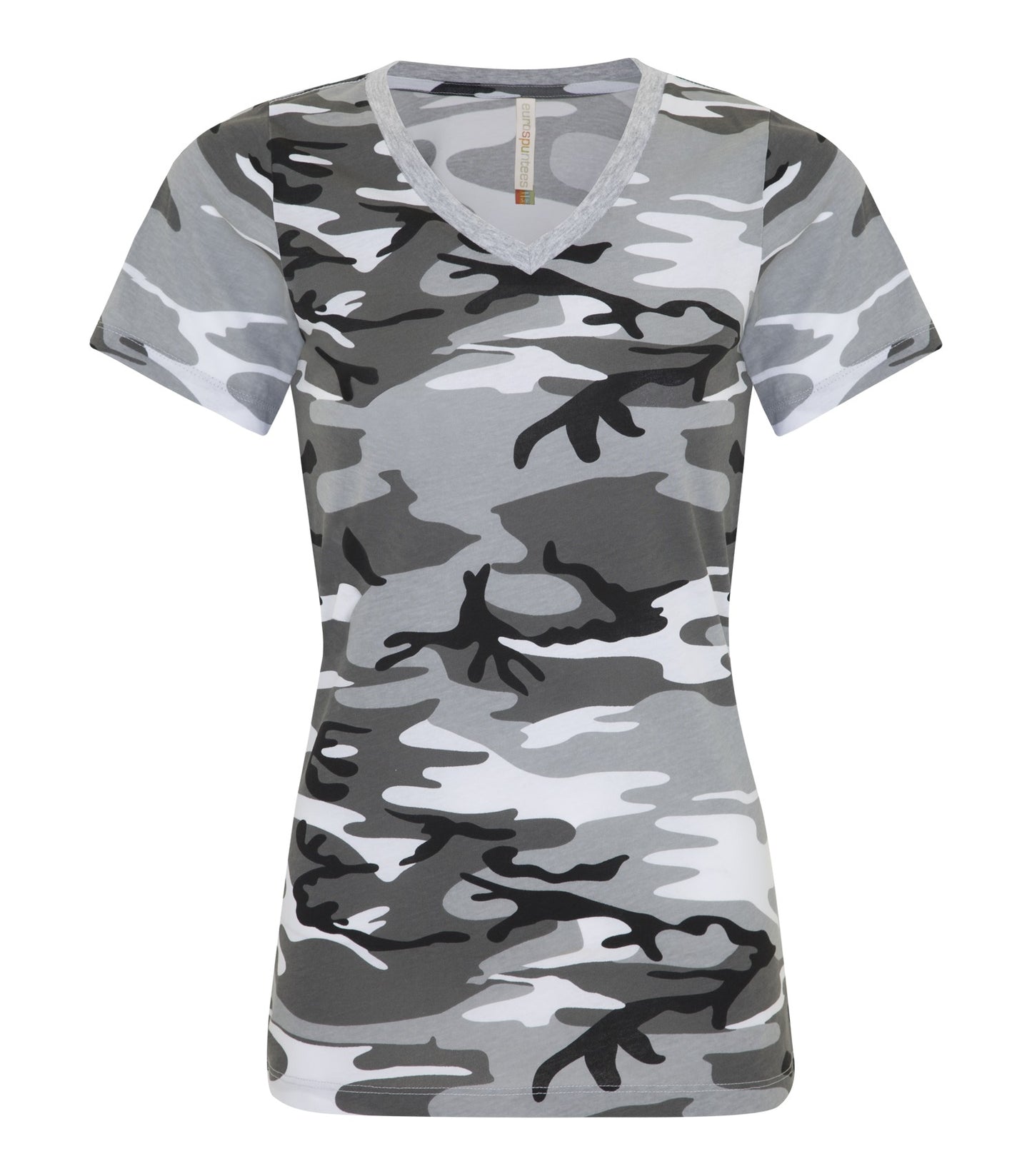 ATC™ EUROSPUN® RING SPUN V-NECK LADIES' TEE - ATC8001L