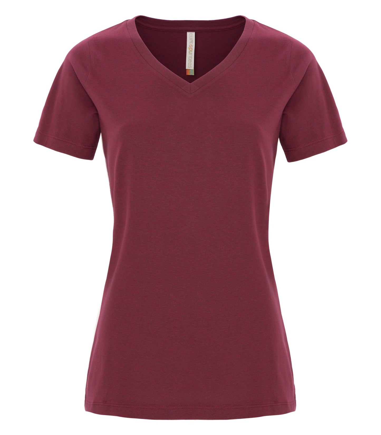 ATC™ EUROSPUN® RING SPUN V-NECK LADIES' TEE - ATC8001L